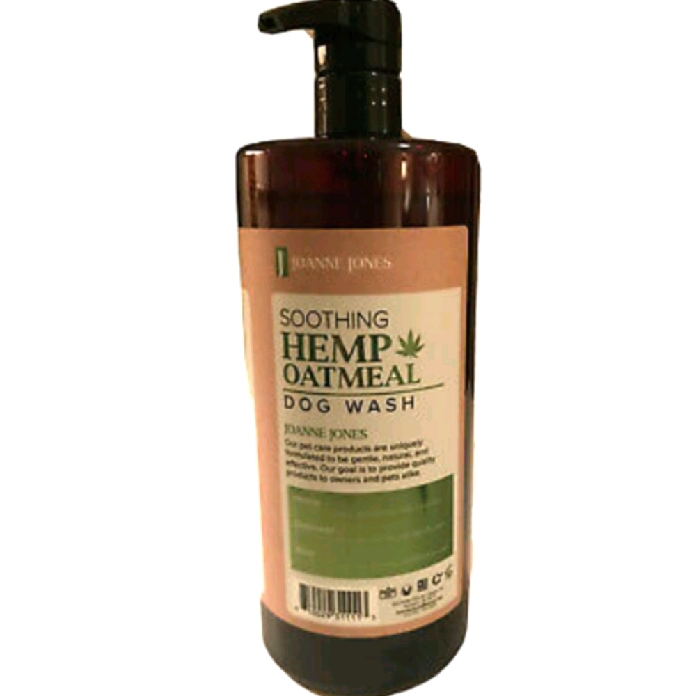 New Joanne Jones soothing hemp oatmeal dog wash